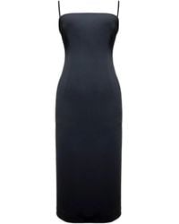NAZLI CEREN - Miles Crepe Midi Dress - Lyst