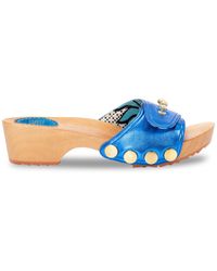 Nique Forde - Cobalt Lucille Sandals - Lyst
