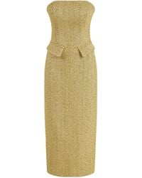 Nocturne - Strapless Maxi Dress - Lyst