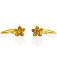 Lee Renee - Cherry Blossom Cufflinks - Lyst