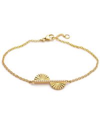 With Love Darling - Fan Leaf Bracelet - Lyst