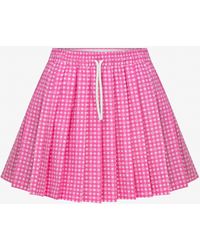 Je Te Veux - Sweetheart Gingham Pleated Skirt - Lyst