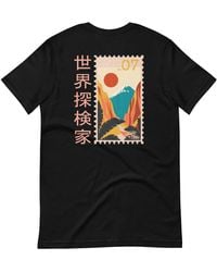 Anchor and Crew - Hidden Horizons Postmark Organic Cotton T-Shirt - Lyst