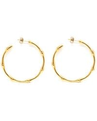 Salty Cali - Bamboo Hoops - Lyst