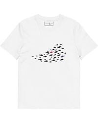Anchor and Crew - Fish Where's William Going? Organic Cotton T-Shirt - Lyst