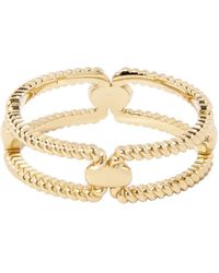 Belinda Jewelz - Chloe Textured Loop Ring - Lyst