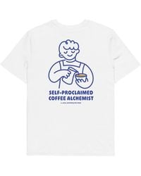 Anchor and Crew - Gustatory Coffee Alchemist Organic Cotton Embroidered T-Shirt - Lyst