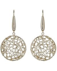 Lisa Edels - Madeira Earrings 14K Natural Diamonds - Lyst