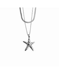 Maison De Gala - Starfish Pendant Necklace - Lyst