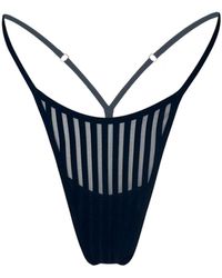 MONIQUE MORIN LINGERIE - Vertigo Micro-G Thong - Lyst