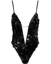 Belle -et-BonBon - Apres Sun Petunia Sequin Body - Lyst