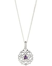 Charlotte's Web Jewellery - Crown Chakra Necklace - Lyst