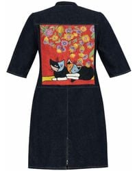 Zasta Studio - Denim Wearable Article O Denim Dress - Lyst