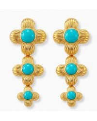 GEM BAZAAR - Fleur D'Amour Earrings - Lyst
