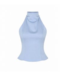 Herfetch - Satin Halter Top - Lyst