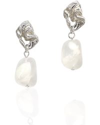 Bio-Trimmings - Carrara Drop Earrings - Lyst