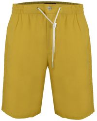 DAVID WEJ - Kingston Linen Blend Short - Lyst
