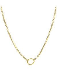 Tory Long - The Circle Necklace - Lyst