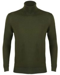 DAVID WEJ - Dixon Light Wool Roll Neck Jumper – - Lyst