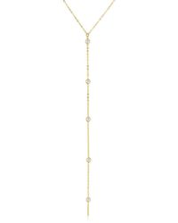 SET & STONES - Faye Lariat Necklace - Lyst