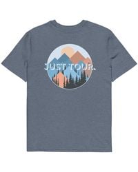 Anchor and Crew - Heather Just Tour. Seeker Organic Cotton T-Shirt - Lyst