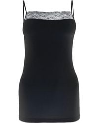 Zd - Zero Defects - Afrodita Lace Spaghetti Top – Soy Fiber Softness & Elegance - Lyst