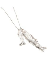 Posh Totty Designs - Big Fish Little Fish Fortune Pendant Necklace - Lyst