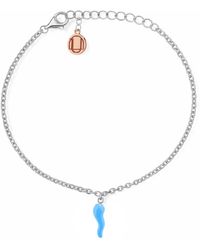 Unaloe - Elegant Sterling Bracelet With Sky Horn Pendant - Lyst