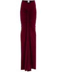 Herfetch - Neutrals Tailored Skirt-Burgundy - Lyst