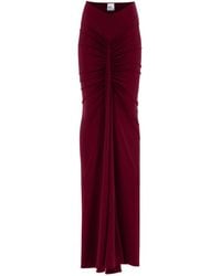 Herfetch - Neutrals Tailored Skirt-Burgundy - Lyst