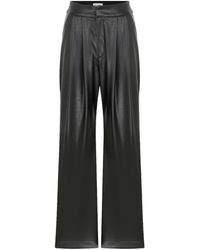 NAZLI CEREN - Tina Vegan Leather Trousers - Lyst