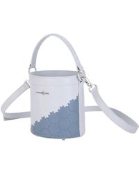 Orange Cube - Quilted Impressions Bucket Bag - Lyst