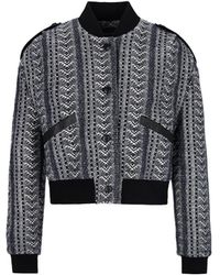 Mandragora - Ira Wool Bomber Jacket - Lyst