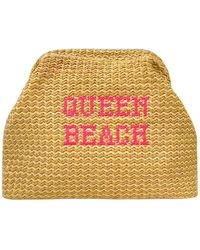 Lilly Loves - Neutrals Queen Beach Beach Pouch - Lyst