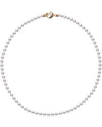 Roseate Jewelry - Roseate Akoya Pearl Strand With Heart Clasp, Mini - Lyst