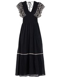 Rose & Nancy - Eleanor Dress And Heart Embroidered - Lyst