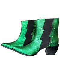 Any Old Iron - The Lightning Leather Boots - Lyst