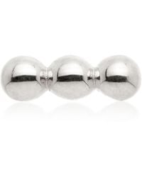 Tish Lyon - Nanna 14Ct Solid Triple Bead Flatback Stud - Lyst