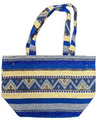 Berber Leather - Neutrals The Nador Small Expandable Fabric Tote - Lyst
