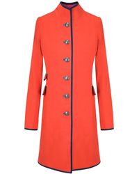 Beatrice von Tresckow - Linen Cavalier Coat - Lyst