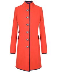 Beatrice von Tresckow - Linen Cavalier Coat - Lyst