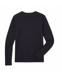 Brodie Cashmere - Long Sleeve Crew Neck - Lyst