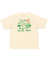FELLA SWIM - Neutrals Papa Pizza T-Shirt - Lyst