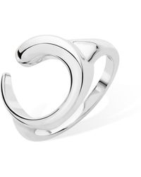Lucy Quartermaine - Solid Sterling Luna Ring - Lyst