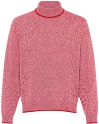 INGMARSON - Speckled Wool & Cashmere Rollneck - Lyst