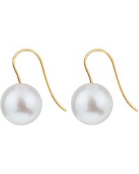 Ora Pearls - Archi Pearl Earrings - Lyst