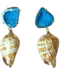 Magpie Rose - Neutrals Lagoon Earrings - Lyst