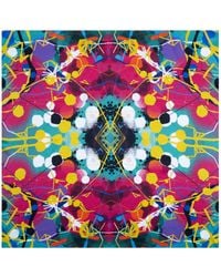 Lilia Munn - Mulberry Silk Scarf– Aqua - Lyst