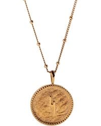 Claire Hill Designs - Hope Coin Shorthand Necklace - Lyst