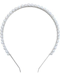 Kiri & Belle - Cici Freshwater Pearl Metal Headband - Lyst